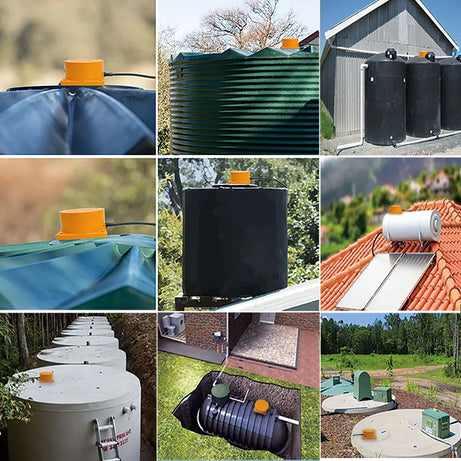 Moray ME201WSP Solar Panels Remote Smart Home WIFI Remote Ultrasonic Real-time Water Tank Monitor Level Sensor